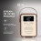 Retro Mini Portable Dab Radio Mains Powered - Digi 4