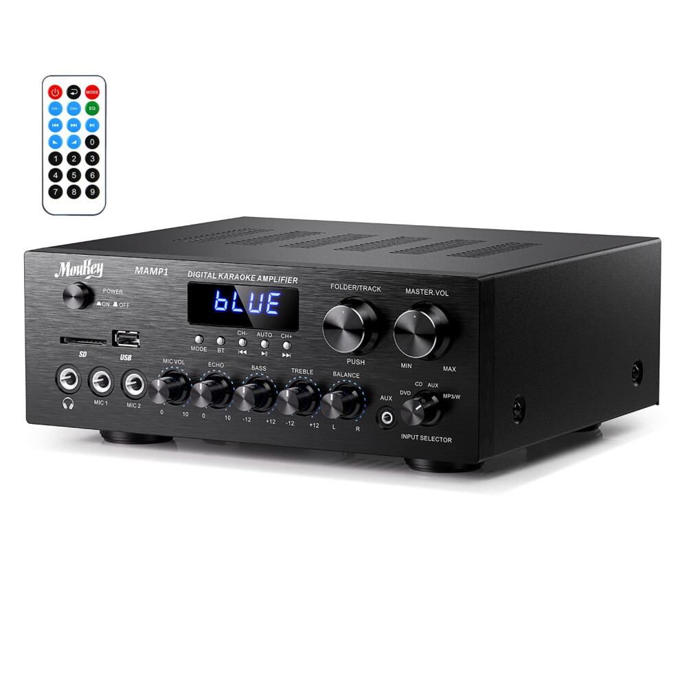 Stereo Power Audio Amplifier 220W Bluetooth 5.0, M 93214803