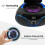 LONPOO Portable Boombox CD Player Stereo Sound wit 3