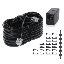 HAWAKA Phone Extension Cord 33FT, Long Telephone C