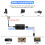 RCA to HDMI Cable Converter - CVBS Composite AV to 4