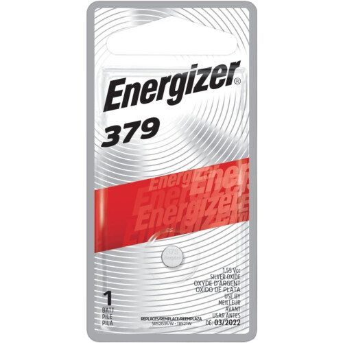 Energizer 2PC Energizer 379 SR521SW Silver Oxide Battery