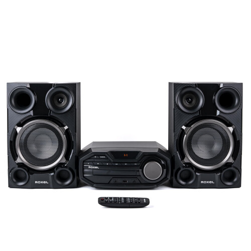 Roxel Roxel Roar CD Player Mini Hi-Fi System, 100W Speak