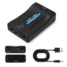 Inajoke SCART to HDMI Converter 720P/1080P HD Vide