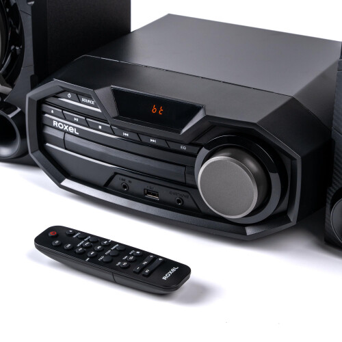 Roxel Roxel Roar CD Player Mini Hi-Fi System, 100W Speak 2