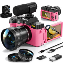 64MP Digital Camera for Photography and Video,4K 6