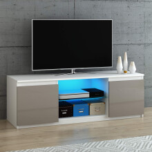 Panana Grey/White TV Unit Cabinet Stand for 55Inch