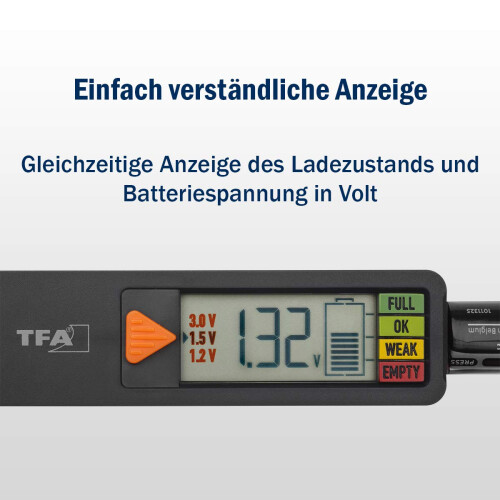 TFA Dostmann BatteryCheck 98.1126.01 Battery Teste 2