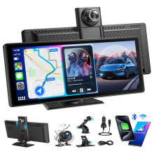 CGSGDK 8.88" Wireless Portable Car Play Screen for