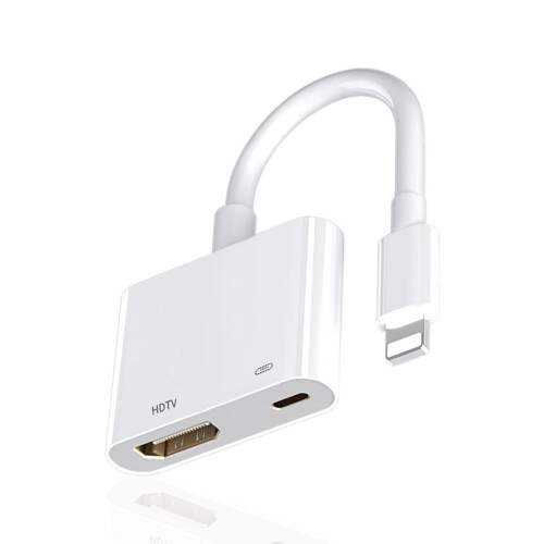 Dresz Lightning to HDMI Adapter, [MFi Certified] H
