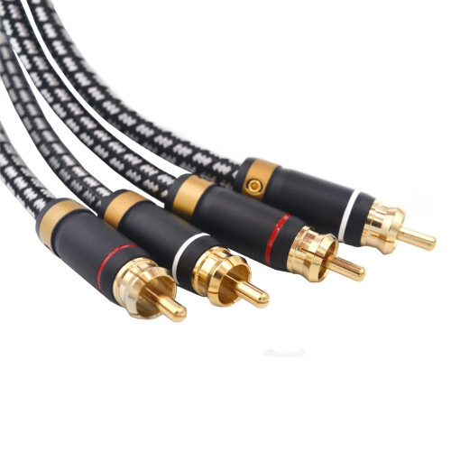 Primeda audiophile RCA cable, 3M/9.8FT 2 rca male 2