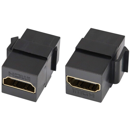 AAOTOKK HDMI Keystone Coupler, Gold Plated HDMI Ke