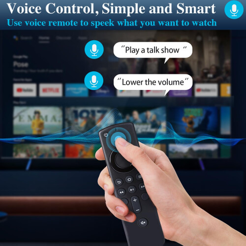 Fire Stick Remote Replacement 2nd Gen, Compatible 2