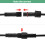 M METERXITY 5-Pack Waterproof Extension Cable, 2 P 5
