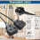 2-in-1 Double Socket Extensions, 2 Way Short Exten 3