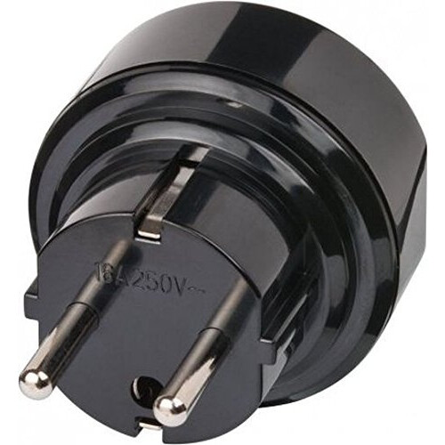 Brennenstuhl Travel Mains Plug GB to EU Earthed Ad 2