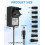 Universal Power Supply Cable Adapter UK 12V 3A 36W 2