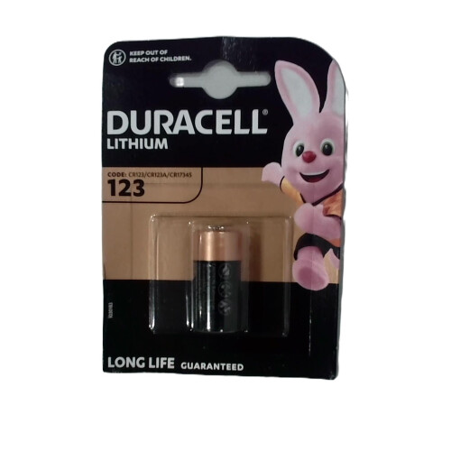 Duracell DURACELL CR123 (1 Pack) high power lithium battery