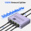 Ethernet Splitter 1 to 4,Gigabit Ethernet Switch, 2
