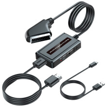 EASYCEL Male Scart to HDMI Converter for DVD/STB/S