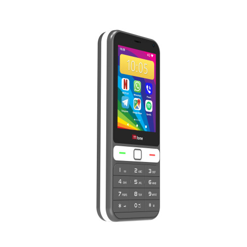 TTfone TT280 – Simple 4G Dual SIM Bar Phone with A 1