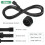 M METERXITY 5-Pack Waterproof Extension Cable, 2 P 3