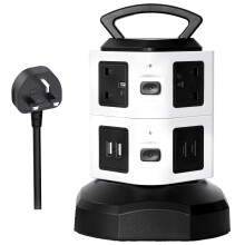 Tower Extension Lead With USB Slots - 2 USB-C - A