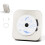 Portable CD Player with Transparent Lid, Speakers, 1