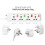 Mscien 4 Way Extension Lead with Switches, Wall Mo 3