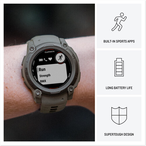 Garmin Garmin Instinct E GPS 45mm Smartwatch, Rugged watc 2