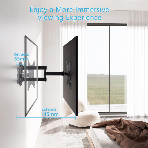 Supernic Heavy Duty TV Wall Mount - Adjustable Swi 2