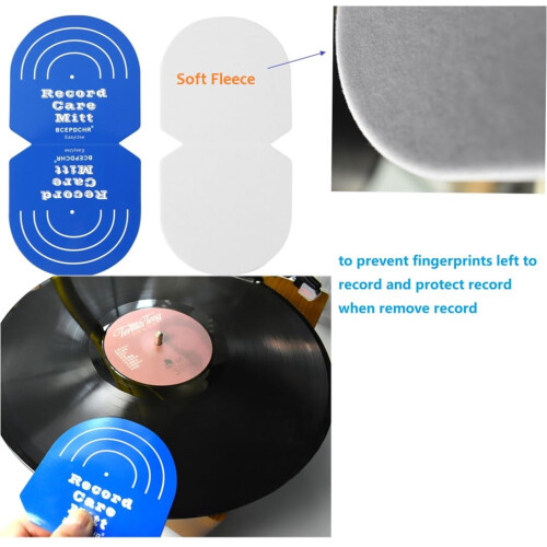 LP Handler LP Cleaner Vinyl Record Mitt Handler Re 2
