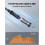 VIOY Optical Audio Cable 3M, Long Digital Fiber Op 4