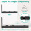WALI Center Channel Speaker Wall Mount, Universal 4