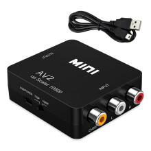 LianSinGo RCA to HDMI Converter, AV to HDMI Adapte
