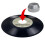 45 Rpm Adapter for 7 Inch Vinyl Silver Universal A 2