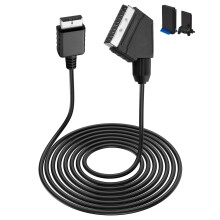 kcrnw Scart Cable Converter compatible with PS1 PS