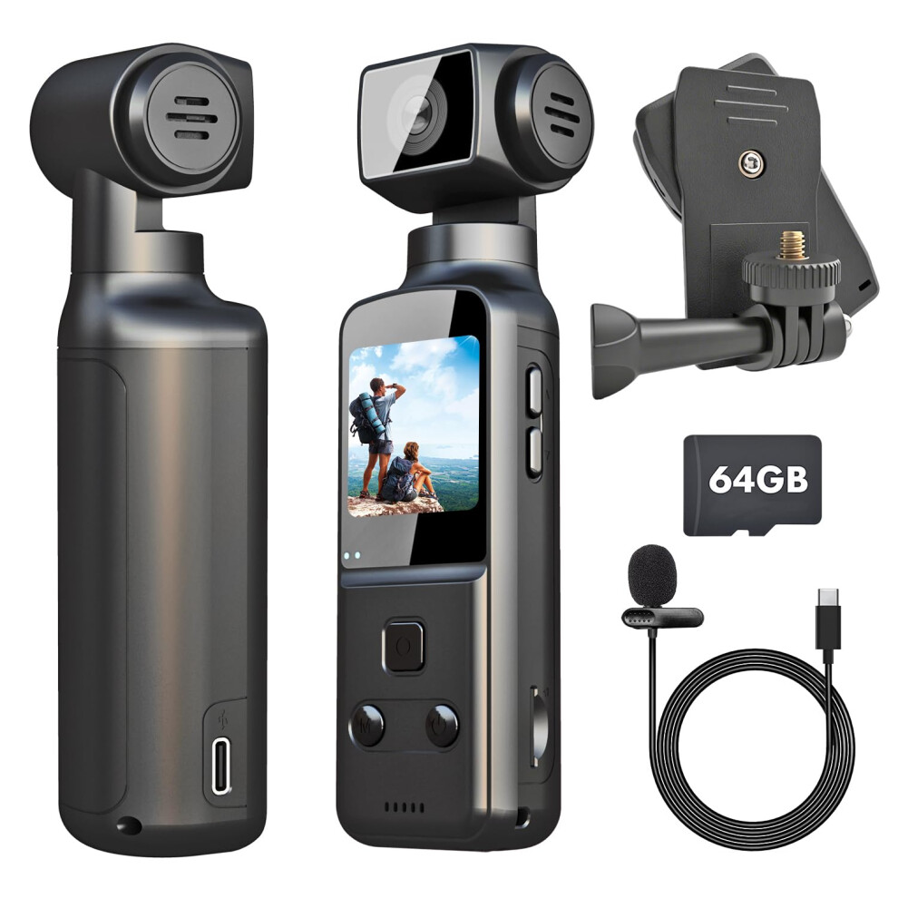Ixroad 4K Body Camera With Audio And Video, Pov/Po 57837109