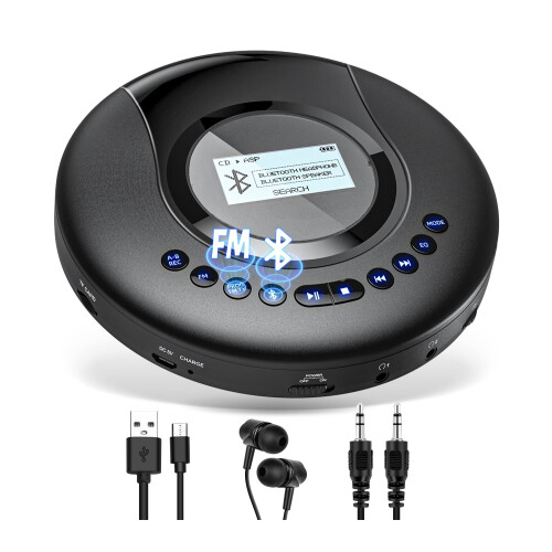 CD Player Portable ARAFUNA, Portable Player with B