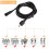 ECOWHO Extension Cable, 2 Pack Extension Lead Wate 3