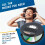 KLIM Nomad - Portable CD Player with Long-Lasting 2