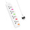 Mscien 4 Way Extension Lead with Switches, Wall Mo 1