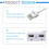 1 Pcs BT Telephone Splitters 2 Way Sockets, Splitt 4