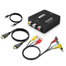 RCA to HD Adapter, AV to HD Converter, 1080P to HD
