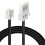 HAWAKA 2PCS Telephone Extension Cable For Home&Off 1