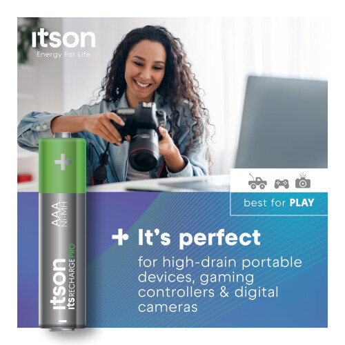 ITSON, AAA rechargeable battery, PRO, pack of 8, p 1