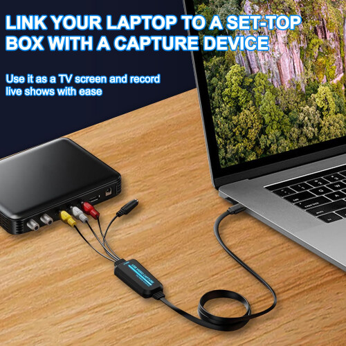 VHS to Digital Converter, USB 2.0 Capture Card for 1