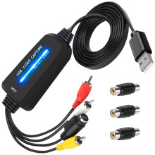 VHS to Digital Converter, USB 2.0 Capture Card for