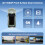 CGSGDK 8.88" Wireless Portable Car Play Screen for 4