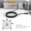Cubilux USB C to TOSLINK Optical Audio Cable, Unid 3